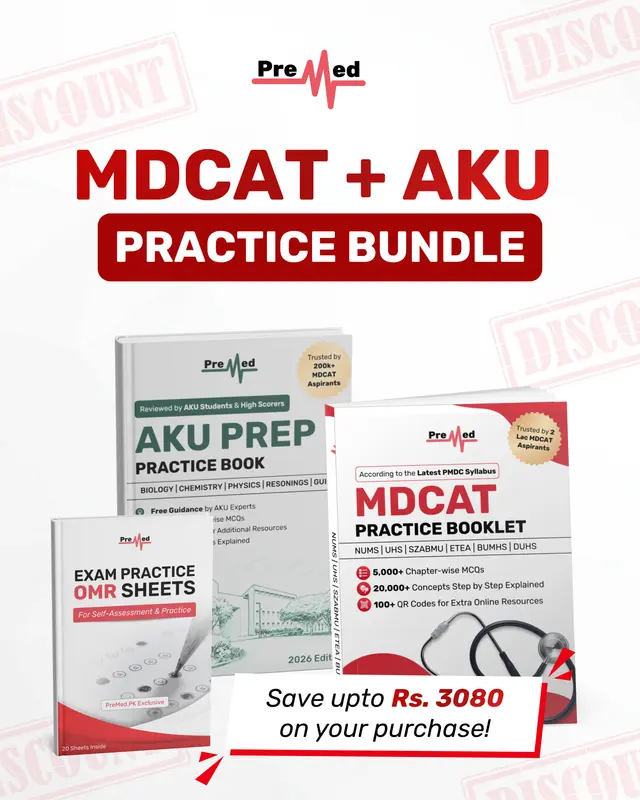 MDCAT + AKU Practice Bundle